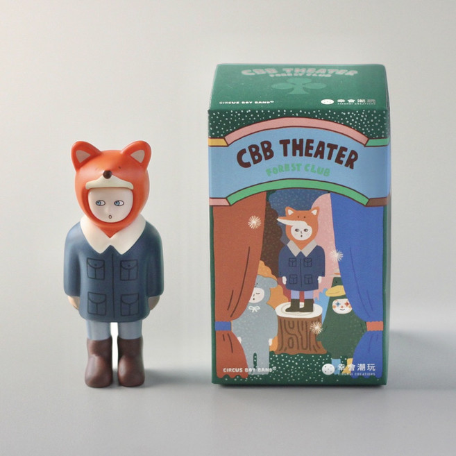 CBB theater blind series - Forest club ( 랜덤 ) 서커스보이밴드 블라인드 피규어 포레스트 클럽, 1개