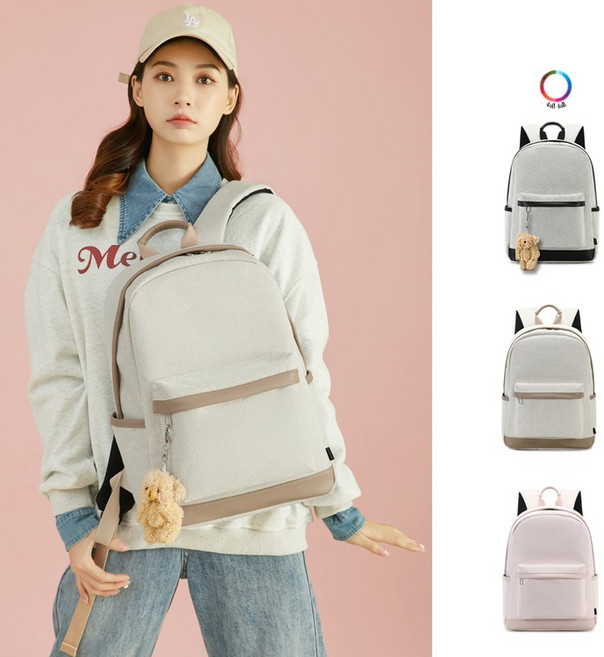 딕피스트 데일리 곰인형 백팩 DF971 (3COR)