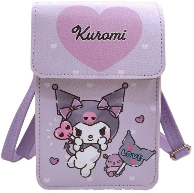산리오 캐릭터 시나모롤 어린이 크로스백 휴대폰 가방 미니백 귀여운 캐릭터 슬링백