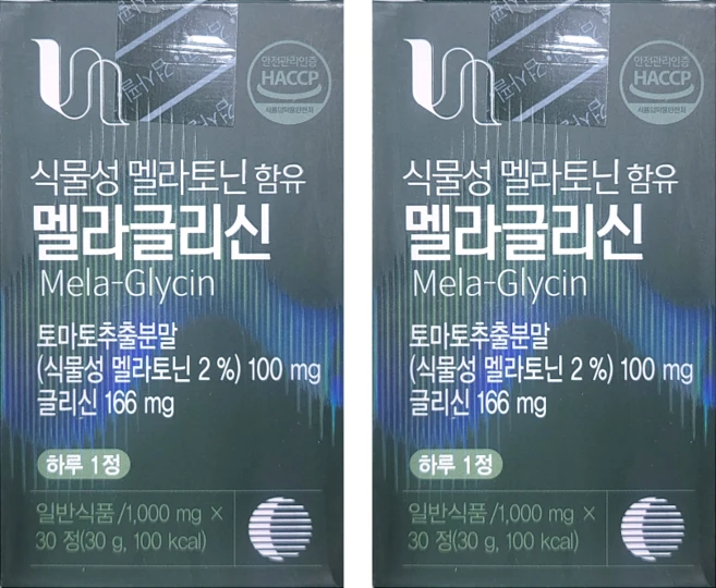 비타민하우스 식물성멜라토닌함유 멜라글리신, 2개, 30정 - 쿠팡