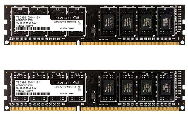 TEAMGROUP Elite DDR3 16GB 키트 (2 x 8GB) 1600MHz (PC3-12800) CL11 언버퍼드 Non-ECC 1.5V UDIMM 240핀 PC 컴, 1600 CL11-11-11-28, 듀얼 채널, 16GB Kit (2x8GB)