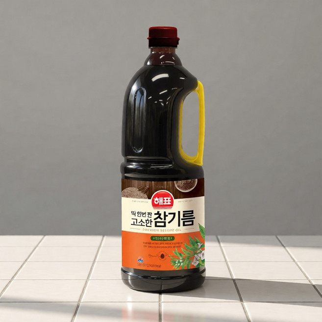 해표 고소한 참기름 1.8L, 1개