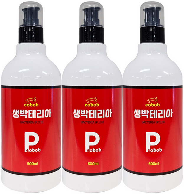 EOBOB 분사형 고농축 천연 성분 생박테리아제 500ML 3개