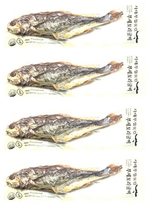 사대부집곳간 부세보리굴비(120g), 120g, 4개
