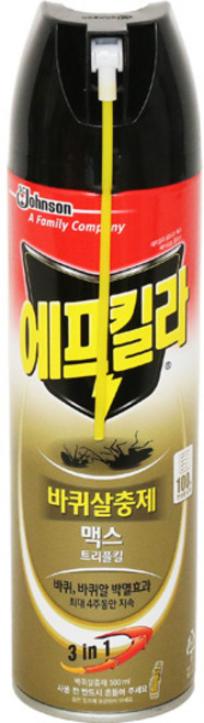 에프킬라 레이드트리플킬 500ML 바퀴벌레약 바퀴제거제, 1