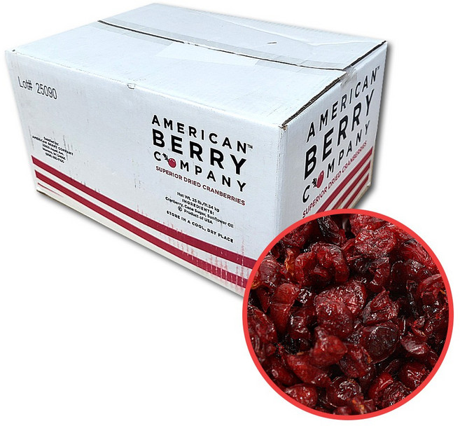 넛두리 건크랜베리 벌크 대용량 박스 말린 크렌베리 건조크랜베리, 1박스, 11.34kg