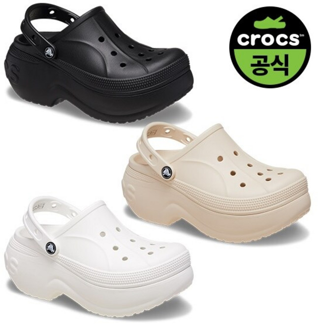 [정상가109 000원]크록스공식 성인 BELLA CLOG 3종 택1 (25SUCL210062)