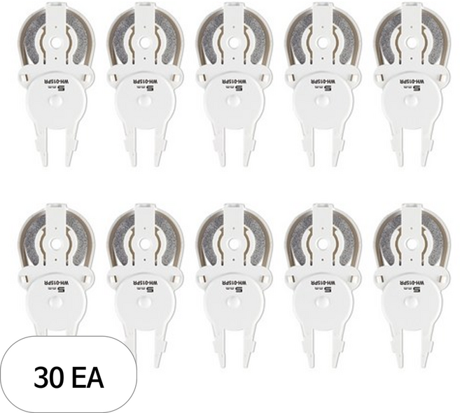 플러스 화이퍼 슬라이드 문서보안용 수정테이프 WH-015PR, 30개, 화이트