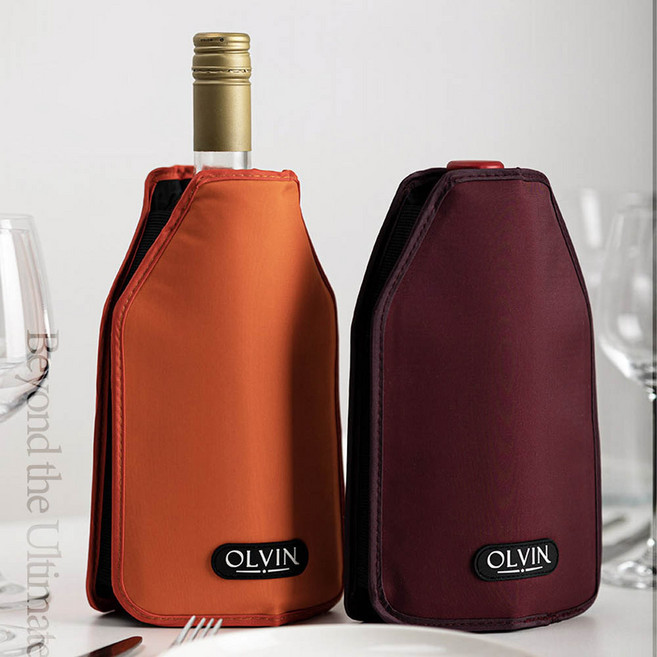 와인쿨러 와인 칠러 칠링백 아이스버킷 보냉백 캠핑 샴페인 버킷, 랜덤