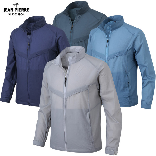 쟌피엘 여름 백화점용 남자 경량 메쉬 바람막이점퍼 아웃도어 윈드 점퍼 자켓