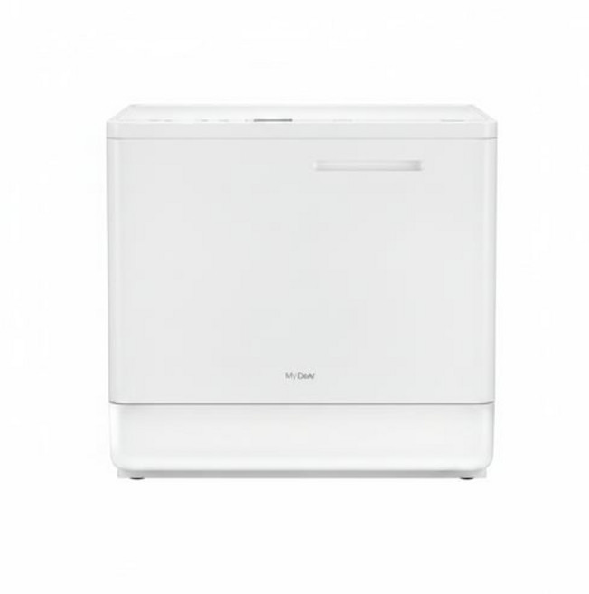 마이디어 자동문열림 식기세척기 6인용, 1 COLORpure 화이트색, MDWMT0601W-AE-KR, 방문설치