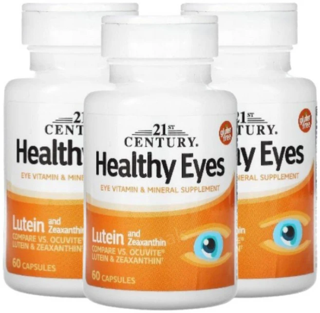 21세기 루테인 지아잔틴 헬시아이즈 60캡슐 3개 뉴테인 제아잔틴 Lutein, 60정 - 쿠팡