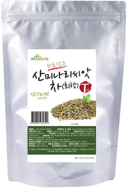 NK협동조합 산미나리씨앗차 회향T, 1.2g, 100개입, 1개