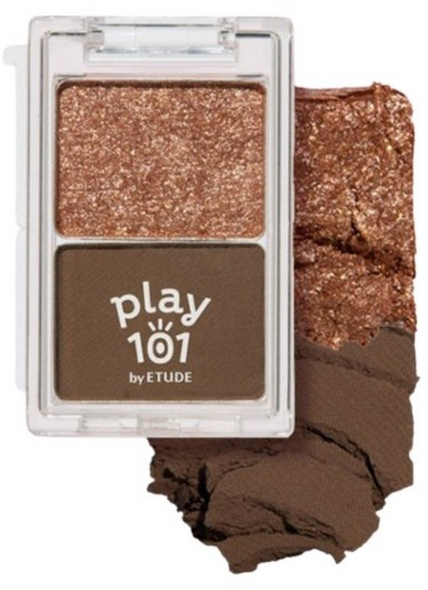 플레이 101 바이 에뛰드 듀얼 아이피스, 4개, 04 시럽추가테이크아웃