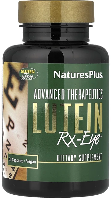 NaturesPlus 어드밴스드 테라퓨틱스 루테인 RX-Eye 캡슐 60정, NaturesPlus 어드밴스드 테라..., 1개 - 쿠팡