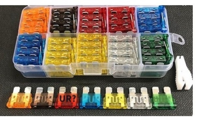 지노기업/24V/5A/7.5A/10A/15A/20A/25A/30A/휴즈세트 100개/차량용/화물차/대형트럭/신형/구형/퓨즈/셋트/메가/트라고/파워텍/엑시언트/파비스/노브스/프리마/, C퓨즈세트 100pcs(구형)