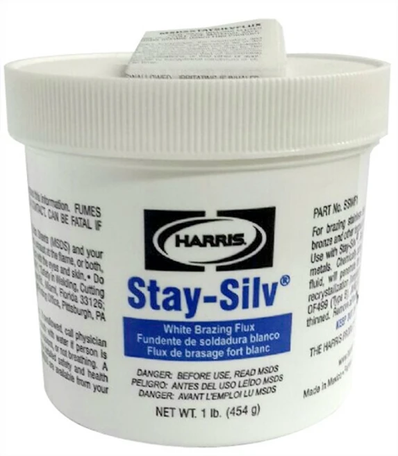 HARRIS 니치아 Stay-silv 플럭스 JW 해리스 은-저온용 454g, 1개, 은 저온용 454g - 쿠팡