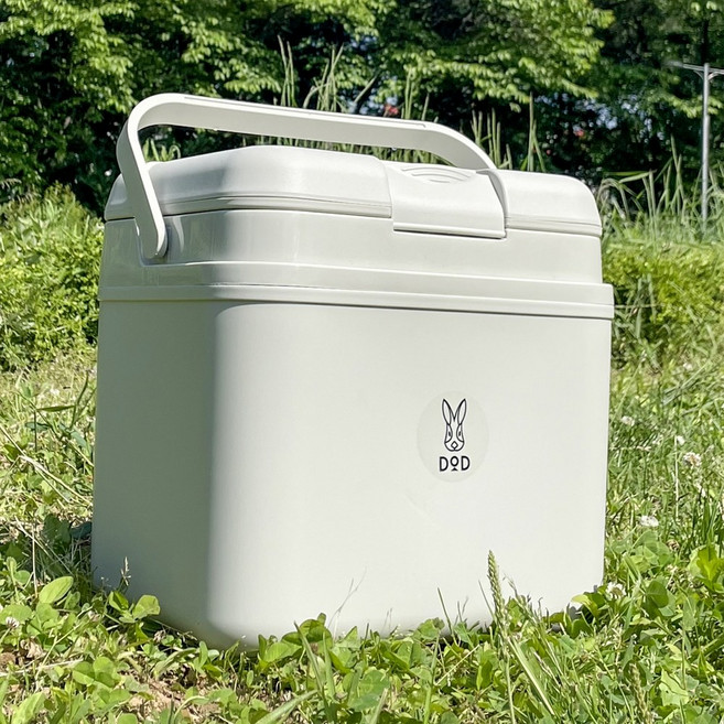 제이프랜 소형 아이스박스 17L 차량용 미니 높은, 크림그레이 17L