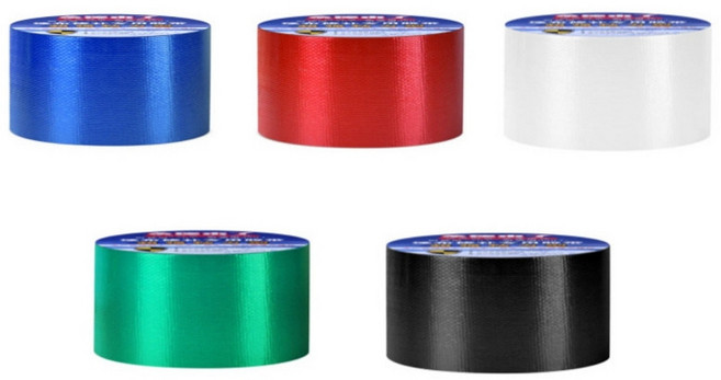 SECRETMALL 강력 천막테이프 방수 천막 텐트 보수 테이프 5cm 색상선택, 레드, 1개