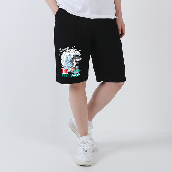 아우라큐 미니쭈리 반바지-A02 남여공용 빅사이즈