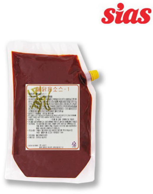 시아스 불닭용소스, 2kg, 1개
