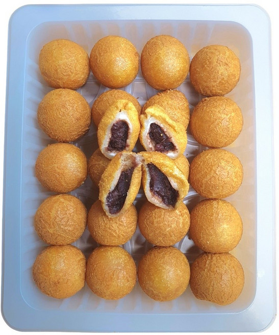 미드림 찹쌀팥도너츠 튀겨진완제품 찹쌀팥도넛, 40개, 40g