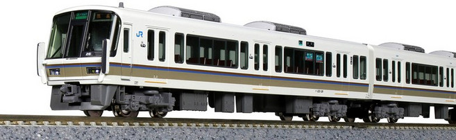 KATON 게이지 221계 리뉴얼 차량 야마토로 쾌속 기본 세트 4량 10-1491 철도 모형 전철, 상세페이지 참조