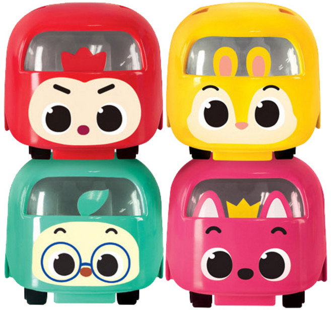 핑크퐁 원더스타 메탈블럭 미니카(랜덤발송)/쌓기, 단품, 1개