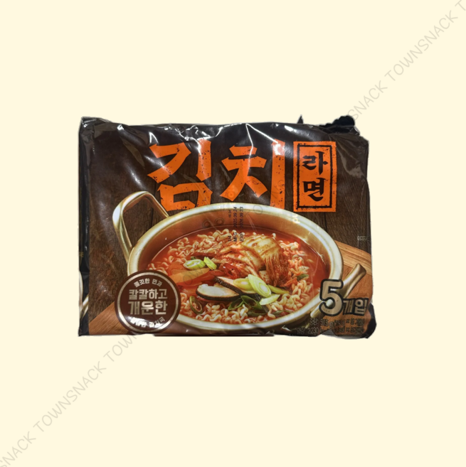 노브랜드 김치 라면 5입, 20개