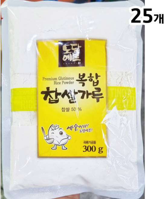 대량 복합 찹쌀가루 / 벌크 건식 습식 찹쌀풀, 290g