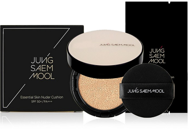 정샘물 에센셜 스킨 누더 쿠션 본품 14g + 리필 14g 세트, 엔라이트, 1개