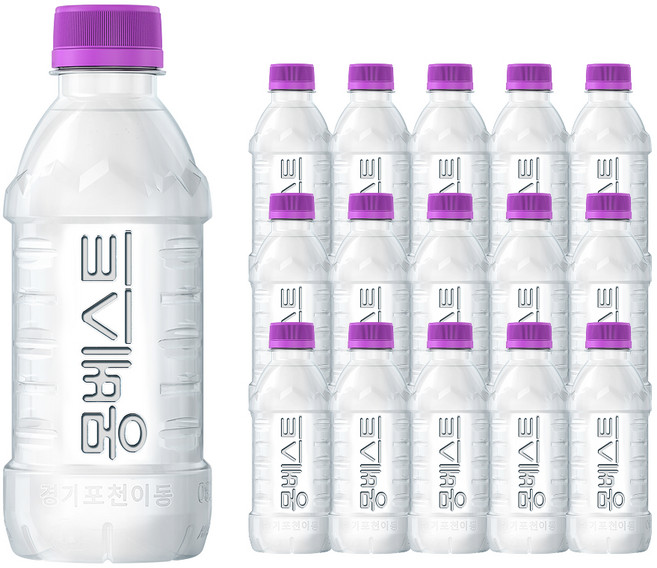 몽베스트 위드어스 무라벨 생수, 330ml, 60개