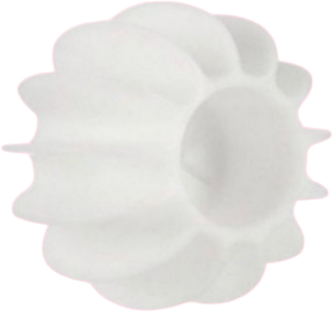 구김 엉킹 방지 대형 실리콘 세탁볼, 6개, 화이트 세탁볼