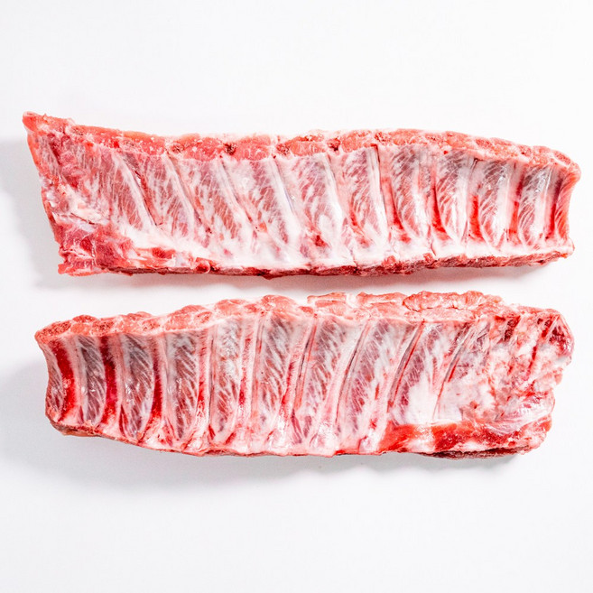 고기생각 수입 등갈비 냉동 1kg 쪽갈비 돼지등갈비 폭립 바베큐립 로인립, 1개