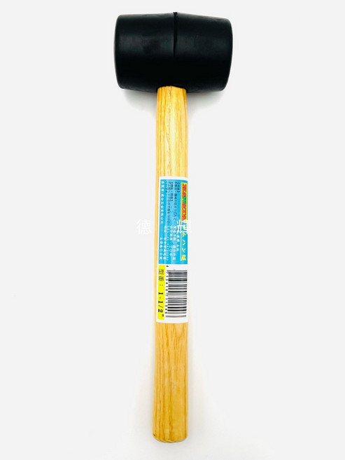 德輝五金 KAWATA 橡膠槌 木工槌 實心膠槌 不傷槌, 1個, 2-1/2"(16oz)