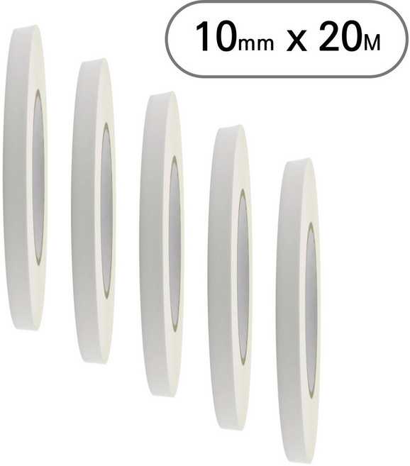 아트위브 마스킹 테이프 종이테이프 아이보리 10mm, 5개