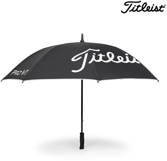 [아쿠쉬네트코리아정품] 타이틀리스트 투어 라이트웨이트 경량 UV 골프우산 TA23TLUVU, 블랙, 1개
