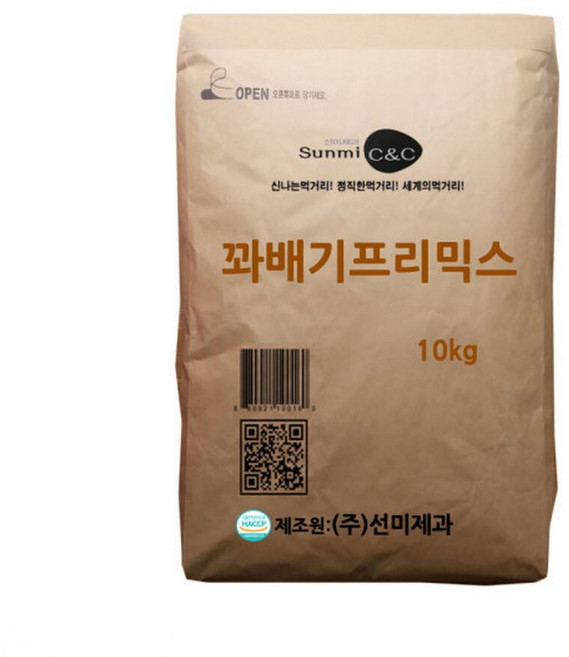 꽈배기프리믹스 10kg 1개