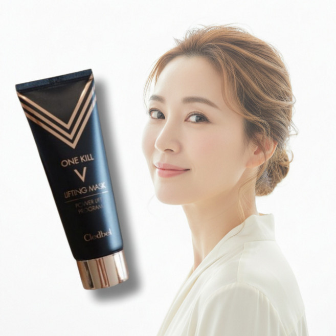 ((Cledbel 정품)) 끌레드벨 골드 리프팅팩 블랙에디션 70ml / 원킬 브이 마스크 실 리프팅, 2개입, 2개