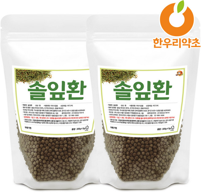 솔잎환 600g 오가피 함유 효능 먹는법 국산, 솔잎환600g, 1개