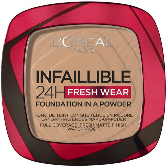 LOreal 로레알 파리스 Infallible 24 Hour 파운데이션 in a 파우더 220 Sand, 1개, 상풍설명참조, 9g