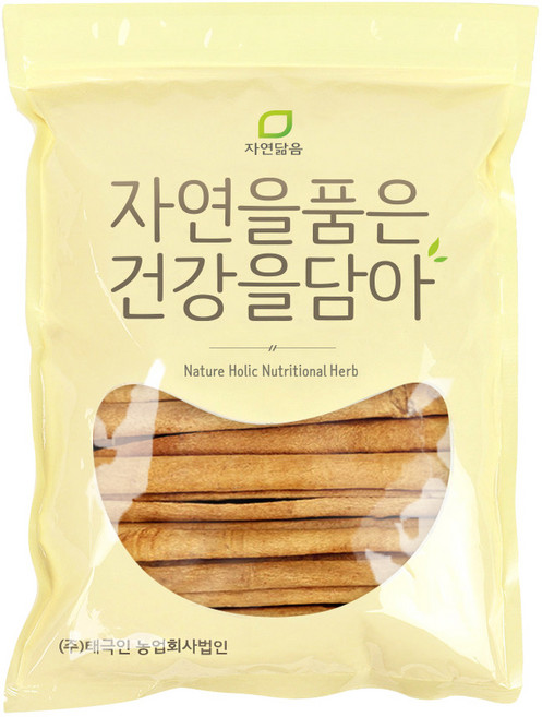 자연닮음 깨끗하게 공정한 최상품 계피 시나몬스틱 500g 대략 평균 12cm, 1개, 1개입