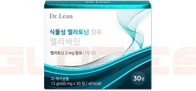 [공식] 닥터린 식물성 멜라토닌 함유 멜라바인 [식물성 멜라토닌 2mg 함유(1정당)], 1개, 12g - 쿠팡