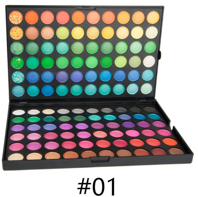 아이섀도우 팔레트 120컬러 공연 분장 코스프레, 1개, 1201