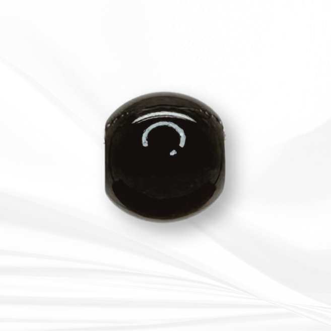 台南楊先生 墨翠翡翠路路通串珠 台灣A貨鑑定 11-12mm圓潤設計