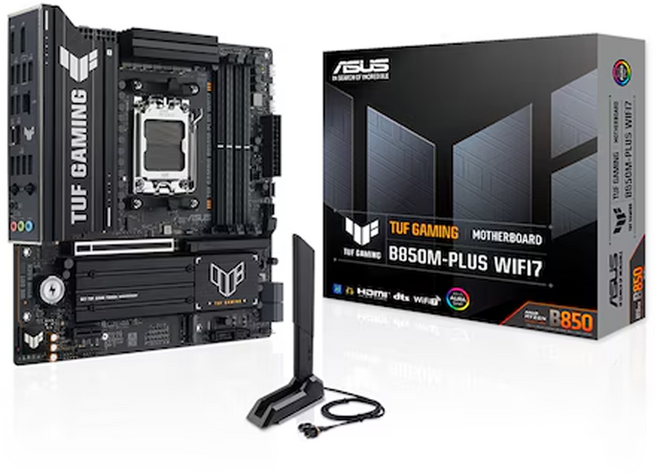 ASUS 터프 TUF Gaming B850M-PLUS WIFI7 AMD AM5 메인보드 MOTHERBOARD 인텍앤컴퍼니
