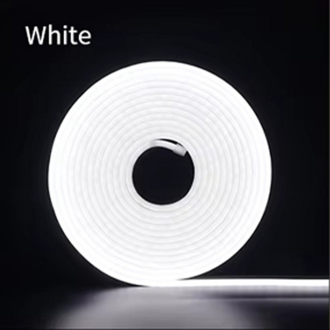 삼항LED 5v USB 면발광 네온 스트립 LED바 50cm / 간접조명 인테리어 주방등 다용도 무드등, 웜화이트, 1개