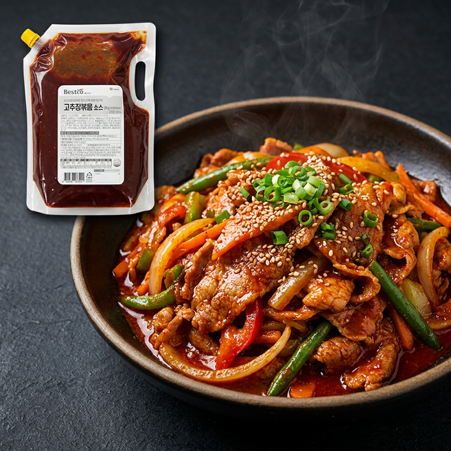 고추장볶음소스 2kg 제육볶음 불고기 덮밥용 대용량 양념, 1개