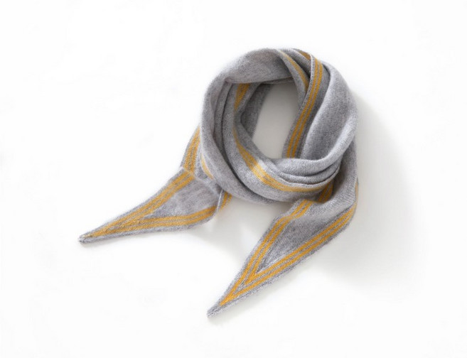 몽골 캐시미어 머플러 고비 삼각 목도리 쁘띠