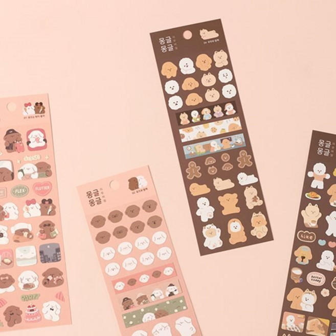 몽글몽글 리무버 씰 (01-04), 04 무무와 함께